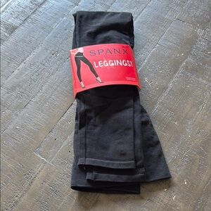 Spanx Sleek Black Leggings